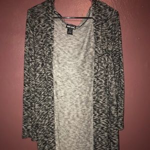Grey cardigan